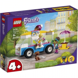 Kit de Construção Lego Friends Caminhão de Sorvete 41715 - 84 Peças