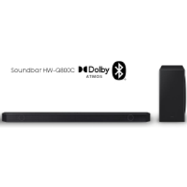 Soundbar Samsung HW-Q800C Bluetooth Subwoofer sem fio Wireless Dolby Atmos 5.1.2 Canais - HW-Q800C/ZD