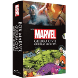 Box de Livros Marvel Guerra Civil: Guerras Secretas - Alex Irvine