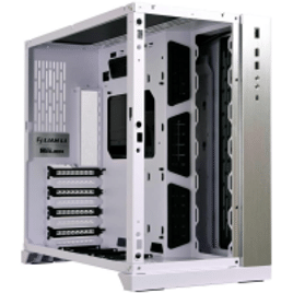 Gabinete Gamer Lian Li PC-011 Dynamic Mini ITX / Micro ATX / ATX Lateral e Frontal em Vidro - PC-O11 DYNAMIC