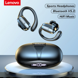 Fone de Ouvido Lenovo XT80 Bluetooth 5.3 Earhooks