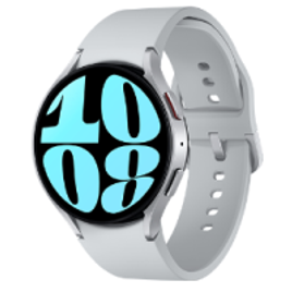 Smartwatch Galaxy Watch6 Lte 44mm Prata Samsung Desenho da pulseira Liso