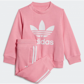 Blusa de Moletom Adidas Crew Infantil Unissex