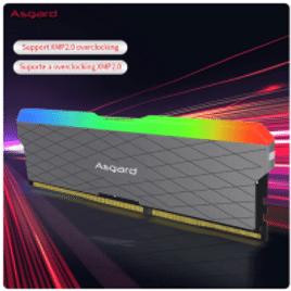 2 Kits Memória RAM Asgard Loki W2 RGB (4x8GB) 3200MHz - 32GB