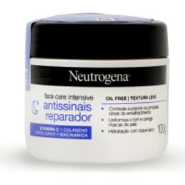 Hidratante Facial Neutrogena Antissinais Reparado Face Care Intensive 100g
