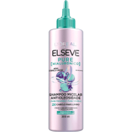 Shampoo Micelar Antioleosidade L'Oréal Paris Elseve Pure Hialurônico - 300ml