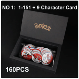 Tazos Pokémon Clássico 160 Peças