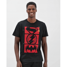 Camiseta Flash Batman e Superman DC Comics - Masculina Tam PP