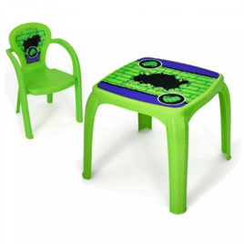 Mesa Mesinha Infantil com 2 Cadeiras