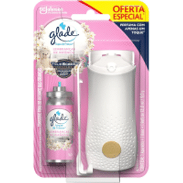 2 Kits Desodorizador Glade Toque de Frescor Aparelho + Refil Lembranças de Infância 12ml
