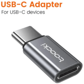 Adaptador Lightning e USB Tipo-C Toocki