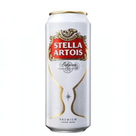 3 Unidades Cerveja Stella Artois Lager Premium Lata 350ml