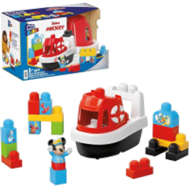Brinquedo Mega Bloks Disney Barco clássico do Mickey