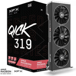 Placa de Vídeo XFX AMD Radeon RX 6750 XT Speedster QICK 319 12GB GDDR6 FSR Ray Tracing RX-675XYJFDP