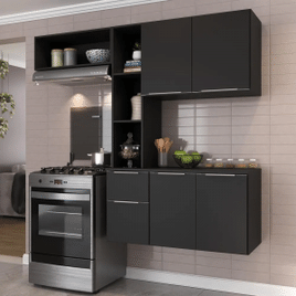 Cozinha Compacta com Armário e Balcão MP2002 - Sofia Multimóveis