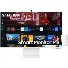 Monitor Smart Samsung 32" UHD Plataforma Tizen HAS, Alexa M8 2023 - LS32CM801ULXZD