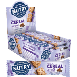 Barra de Cereal Avelã com Chocolate Nutry - 24 Unidades
