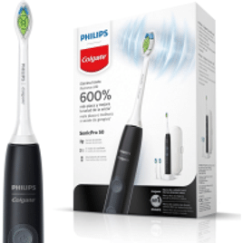 Escova de Dente Elétrica Philips Colgate Sonic Pro 50 Recarregável