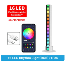 Barra de LED RGB com Sincronia Musical