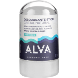 Desodorante Cristal Stick Vegano Alva - 60g