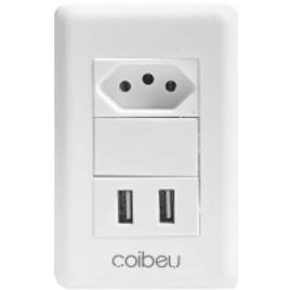 Tomada USB Duo Wall Socket Enchufe Switch RN105 - Colibeu