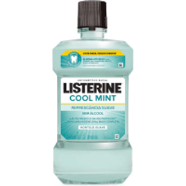 Listerine Enxaguante Bucal Cool Mint Sem Álcool - 1L