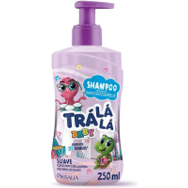 10 Unidades Shampoo Trá Lá Lá Suave Personagem Baby - 250ml Cada