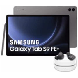 Tablet Samsung Galaxy Tab S9 FE+ 128GB 8GB RAM + Fone Bluetooth Galaxy Buds FE