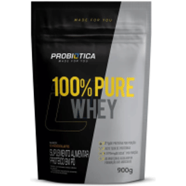 Refil Whey 100% Pure Nova Fórmula Probiótica - 900g