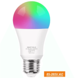 Lâmpada LED Tuya Smart RGB Bluetooth E27 15W