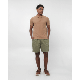 Bermuda jeans color masculina reta - Verde Musgo | Pool Jeans