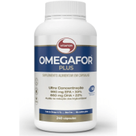 Ômega 3 Vitafor Omegafor Plus - 240 Cápsulas
