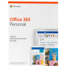 Microsoft Office 365 Personal + 1TB de Armazenamento Válidos por 1 Ano