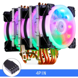 Air Cooler IWONGOU RGB 6 Heat Pipes Xeon Intel AMD