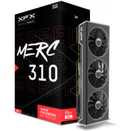 Placa De Vídeo XFX AMD Radeon RX 7900 XT Speedster MERC 310 20GB GDDR6 FSR Ray Tracing RX79TMERCU9