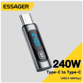 Adaptador OTG Essager 240W USB C