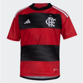 Camisa 1 Adidas CR Flamengo 23/24 Infantil