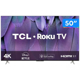 Smart TV 50” 4K LED TCL RP630 Wi-Fi Bluetooth 4 HDMI 1 USB - 50RP630