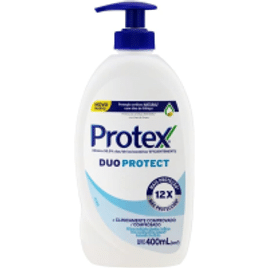 2 Unidades Sabonete Líquido Antibacteriano Protex Duo Protect 400ml