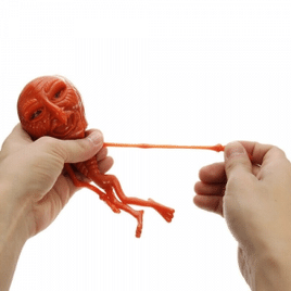 Brinquedo Esqueleto Anti stress de silicone Ansiedade