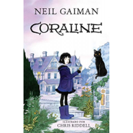 Livro Coraline (Capa Dura) com Marcador de Páginas - Neil Gaiman