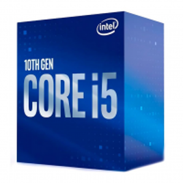 Processador Intel Core i5-10400 Cache 12MB 2.9GHz (4.3GHz Max Turbo) LGA 1200 - BX8070110400