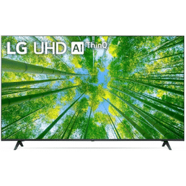 Smart TV LG 60'' 4K UHD WiFi Bluetooth HDR Inteligência Artificial ThinQ Smart Magic Google Alexa - 60UQ8050PSB