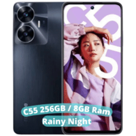 Smartphone Realme C55 8GB RAM 256GB Câmera 64MP Tela 6.72" Carregador 33w Dual Chip