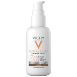 Protetor Solar Facial Vichy UV-Age Daily Cor 5.0 FPS 60 - 40g