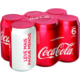 Pack de Coca-Cola 350ml - 6 Unidades