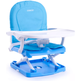 Cadeira De Refeição Portátil Pop Azul Até 15kg Cosco Kids
