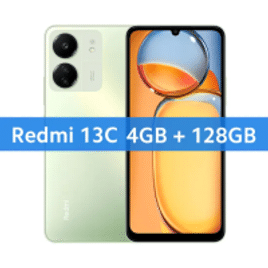 Smartphone Xiaomi Redmi 13C 128GB RAM 4GB Tela 6,74'' 5000mAh - Versão Global