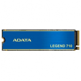 SSD Adata Legend 710 512GB M.2 2280 PCIe GEN3x4 NVMe 1.4 Leitura: 2.400 MB/s e Gravação: 1.800 MB/s Azul - ALEG-710-512GCS