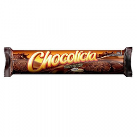 3 Unidades de Biscoito de Chocolate Recheado Chocolícia - 132g
